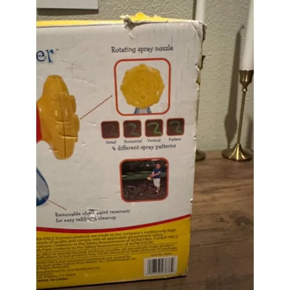 NEW Fisher-Price Chalk Spray Painter
